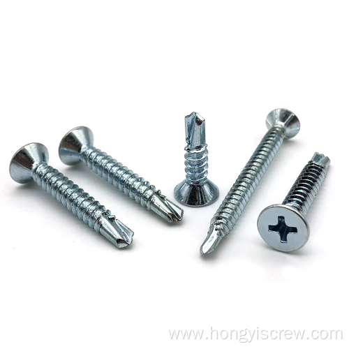 High quality stainless steel flat Phillips head